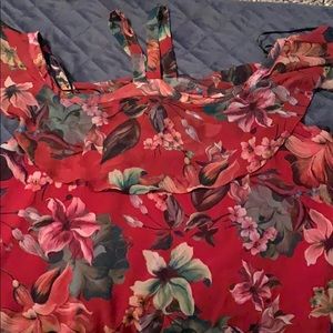 New York and company sweet pea floral top